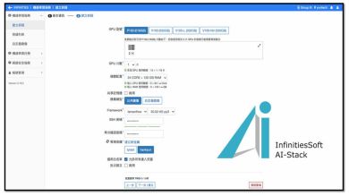 數位無限AI PaaS產品AI-Stack提供NVIDIA GPU最佳算力效率